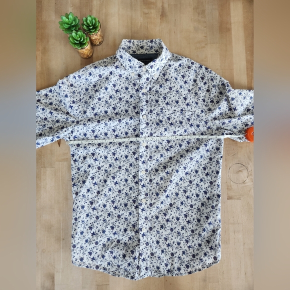 Banana Republic Stretch Softwash Floral Shirt - Picture 4 of 7